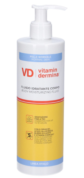 Vitamindermina Hyalo Fluido Idratante Corpo 400 ml
